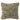 Kussen - Geweven - Polyester - Ecru/ Olijfgroen - 45x45cm