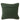 Kussen - Geweven - Polyester - Ecru/ Olijfgroen - 45x45cm