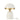 Lamp - Goud Boord - Metaal - Blinkend Wit