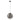 Hanglamp - Bollique - 4186ZW - Glazen Bol - 40cm