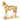 Paard - Polyresin - Goudkleurig - L
