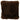 Kussen - Moutie - Polyester - Donkerbruin - 45x45cm