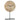 Tafelklok Rond Marmer Beige & Zwart
