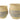 Set Van 2 Mand Gestreept Zeegras Naturel/Blauw