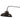 Wandlamp - Lounge - Metaal - Zwart