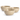Beige Kom Cirro Porselein 12 cm Set van 3 | RichtjeHuisin