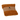 Deken Chenille Polyester Roestbruin