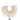 Schelpenketting + Op Standaard - Dora - Schelpen/ Veren - Wit - S