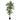 Ficus - In Pot - Kunstplant - Groen - 80x180cm