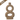 Vaas - Soliflore - 2 Rings - Steengoed - Taupe - L