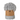Deken Chenille Polyester Grijs
