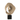 Deco - Abstract - Op Sokkel - Hars - Beige/ Zwart