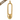 Vaas - Holle Binnenkant - Aluminium - Goud - L