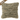 Kussen - Geweven - Polyester - Ecru/ Olijfgroen - 45x45cm
