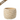 Bloempot - Rond - Reliëf - Cement - Beige - M