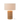 Tafellamp - Schroefdraad - Wijd - Hout - Naturel/ Grijs