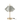 Tafellamp - Led - Goud - Metaal/ Rookglas