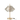 Tafellamp - Led - Goud - Metaal/ Rookglas